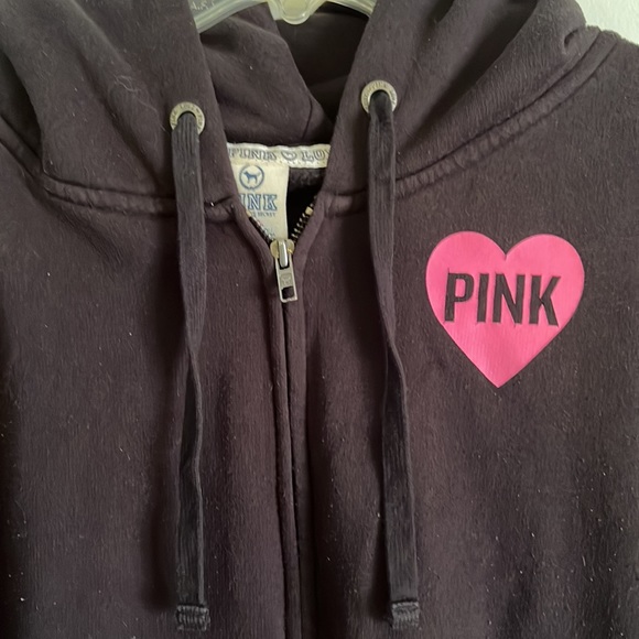 Victoria’s Secret Pink zip up hoodie - Picture 2 of 10